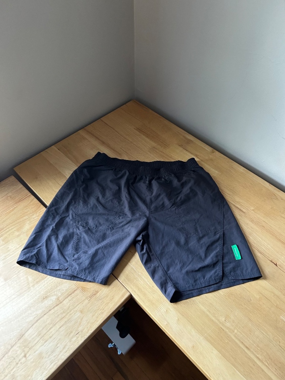District Vision Taslan Nylon Shorts Gray XL